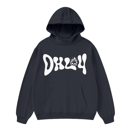 Hippy - High Neck Fleece Hoodie