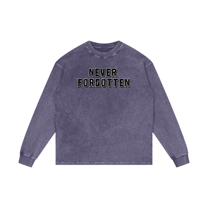 Awful Lot - Acid Wash Oversize Long Sleeve