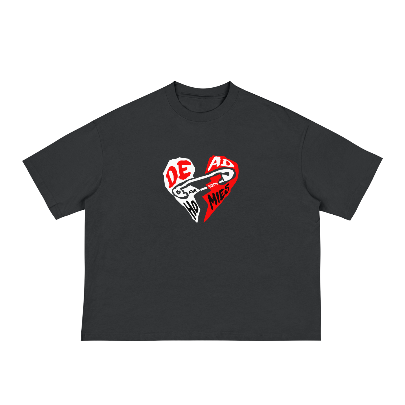 Heart Clip - Box Tee