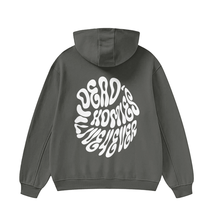 Hippy - High Neck Fleece Hoodie