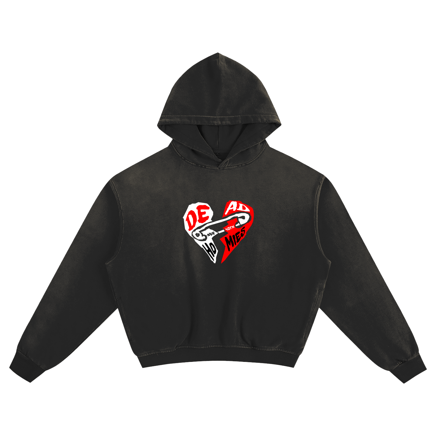 Heart Clip - Box Hoodie