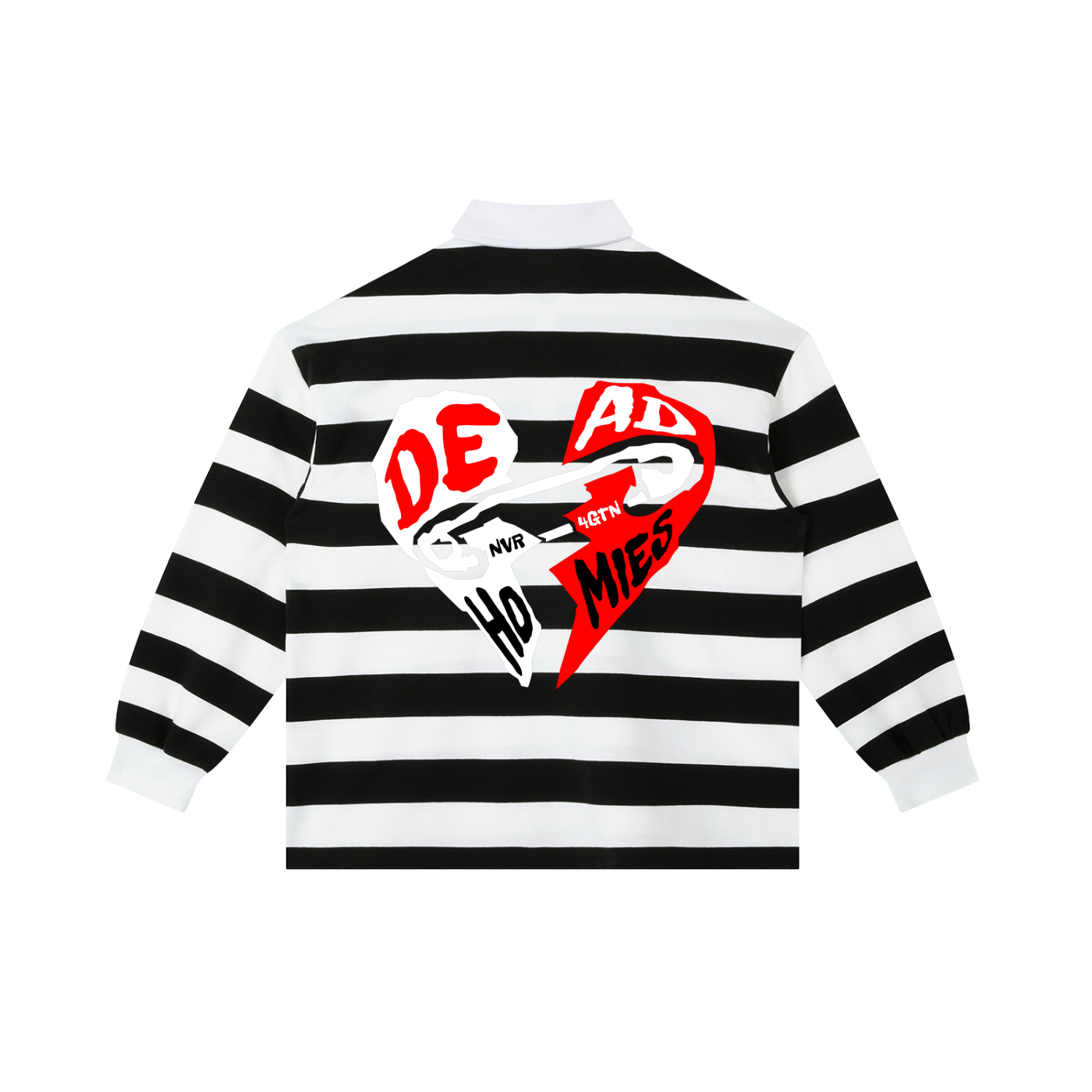 Heart Clip - Stripe Polo Shirt
