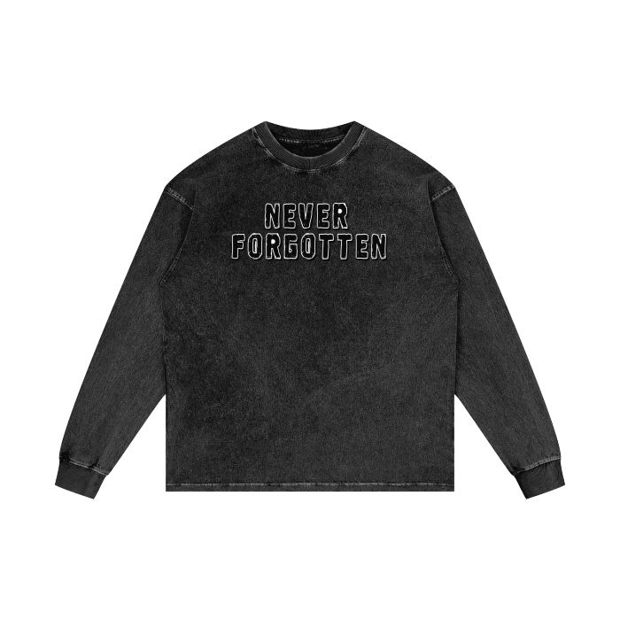 Awful Lot - Acid Wash Oversize Long Sleeve