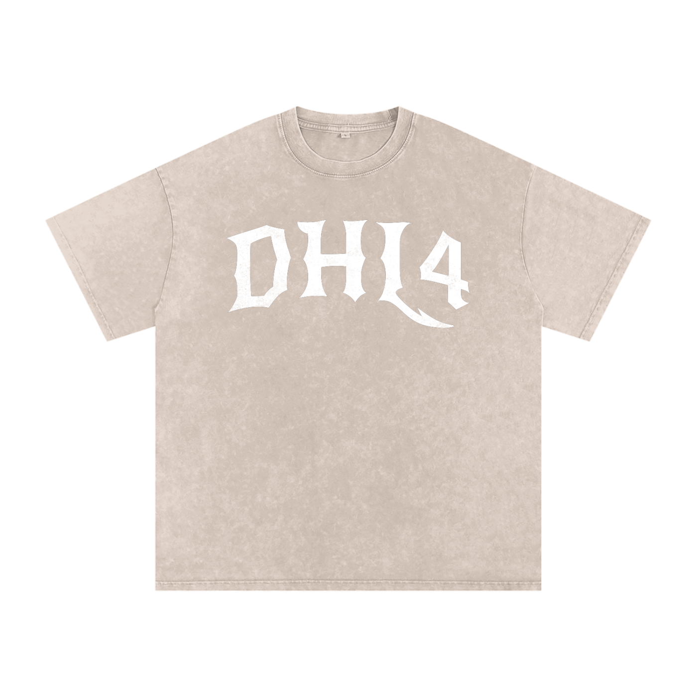 DHL4 - Acid Wash Oversize Tee