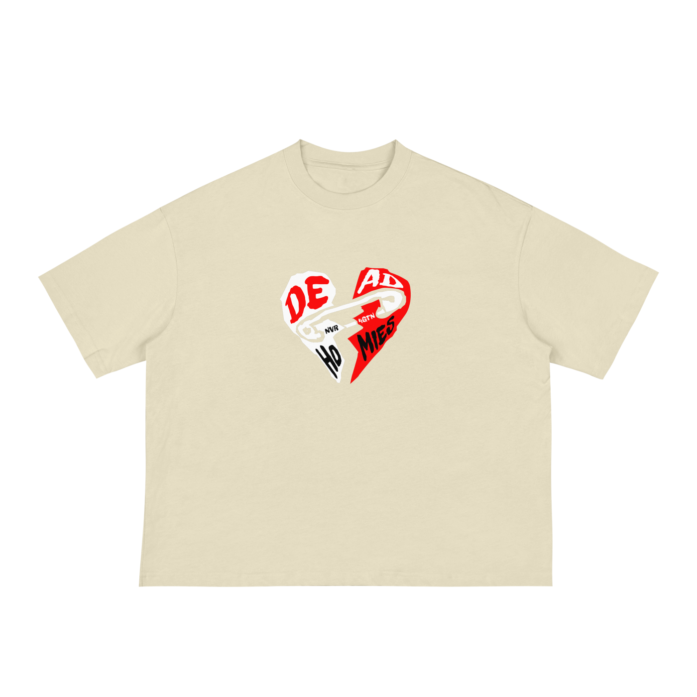 Heart Clip - Box Tee