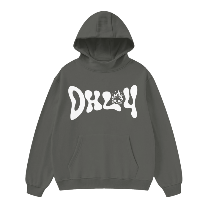 Hippy - High Neck Fleece Hoodie