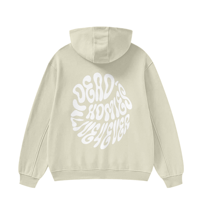 Hippy - High Neck Fleece Hoodie