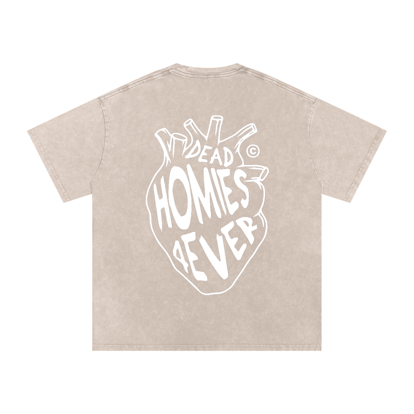 DHL4 - Acid Wash Oversize Tee